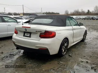 2015 BMW 2 Series M235i with VIN WBA1M1C57FVZ99313, listed as a Copart auction lot 31220780 with 34,911 mi miles and . Bid and sale history available at carsss.com. Image 4.