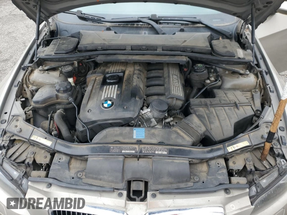 2007 BMW 3 Series 328i with VIN WBAWR33587PX78277, listed as a Copart auction lot 62495445 with 229,162 mi miles and Salvage title. Bid and sale history available at DreamBid. Image 11.