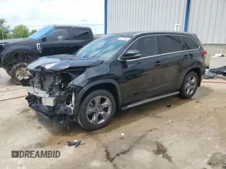 2019 Toyota Highlander Limited z VIN 5TDDZRFH1KS701297, wystawiony jako Copart lot #55472505 z przebiegiem 75 254 mil mil oraz Szkoda całkowita • Salvage title. Historia ofert i sprzedaży dostępna na DreamBid. Obrazek 1.