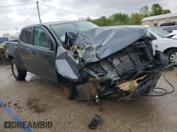 2017 Chevrolet Colorado 4WD WT with VIN 1GCGTBEN1H1203832, listed as a Copart auction lot 55103915 with 54,761 mi miles and Salvage title. Bid and sale history available at DreamBid. Image 4.