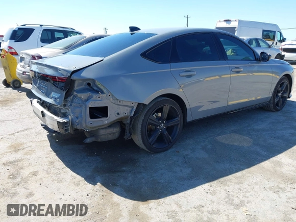 2024 Honda Accord Sport-L with VIN 1HGCY2F77RA095350, listed as a IAAI auction lot 42299931 with 51,339 mi miles and . Bid and sale history available at DreamBid. Image 4.