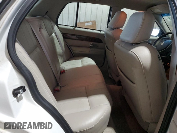 2009 Mercury Grand Marquis LS with VIN 2MEHM75VX9X618590, listed as a Copart auction lot 53475205 with 110,097 mi miles and Salvage Title. Bid and sale history available at carsss.com. Image 10.