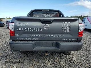 2024 Nissan Titan XD PRO-4X with VIN 1N6AA1FB9RN103589, listed as a Copart auction lot 74289014 with 19,332 mi miles and Salvage Title. Bid and sale history available at carsss.com. Image 6.