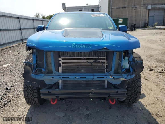 2022 Chevrolet Colorado 4WD ZR2 with VIN 1GCGTEEN8N1213027, listed as a Copart auction lot 69222374 with 27,010 mi miles and Salvage Title. Bid and sale history available at carsss.com. Image 5.