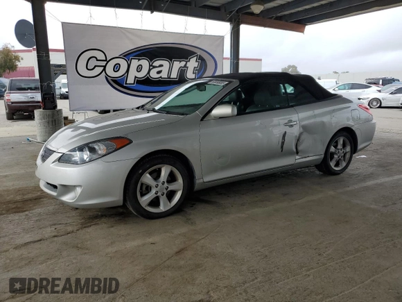 2006 Toyota Solara SE V6 with VIN 4T1FA38P26U087956, listed as a Copart auction lot 53656955 with 91,866 mi miles and Salvage Title. Bid and sale history available at carsss.com. Image 1.