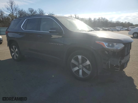 2019 Chevrolet Traverse LT Leather with VIN 1GNEVHKW9KJ172474, listed as a Copart auction lot 42920855 with 81,051 mi miles and Salvage Title. Bid and sale history available at carsss.com. Image 4.