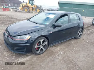 2016 Volkswagen Golf GTI SE w/Performance Pkg with VIN 3VW547AU0GM019222, listed as a IAAI auction lot 41914466 with 120,138 mi miles. Bid and sale history available at carsss.com. Image 2.