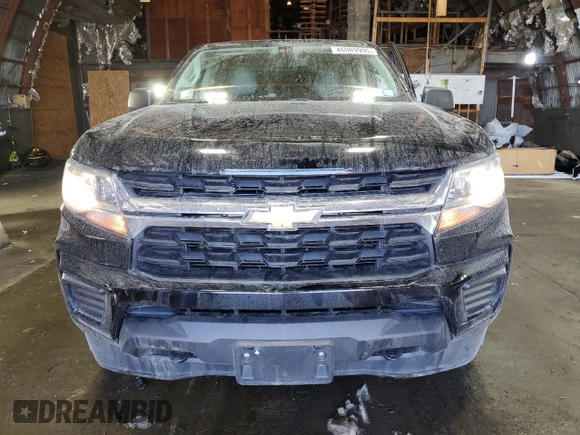 2021 Chevrolet Colorado 4WD Work Truck with VIN 1GCGTBEN5M1232938, listed as a Copart auction lot 46989995 with 23,547 mi miles and Salvage title. Bid and sale history available at DreamBid. Image 5.