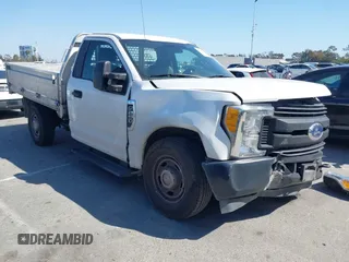 2017 Ford F-250 XL with VIN 1FDBF2A64HED12435, listed as a IAAI auction lot 41998995 with 147,741 mi miles and . Bid and sale history available at DreamBid. Image 1.