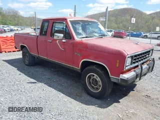 1986 Ford Ranger with VIN 1FTCR15T1GPA77845, listed as a IAAI auction lot 42033135 with 27,474 mi miles. Bid and sale history available at carsss.com. Image 1.