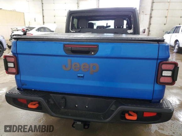 2022 Jeep Gladiator Mojave z VIN 1C6JJTEGXNL129496, wystawiony jako Copart lot #43359345 z przebiegiem 96 060 mil mil oraz Nie do naprawy • Non repairable. Historia ofert i sprzedaży dostępna na DreamBid. Obrazek 6.