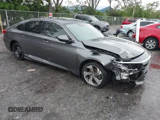 2018 Honda Accord EX with VIN 1HGCV1F49JA062539, listed as a IAAI auction lot 42458156 with 59,318 mi miles and . Bid and sale history available at DreamBid. Image 1.