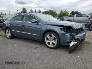 2013 Volkswagen CC R-Line with VIN WVWBP7AN5DE564646, listed as a Copart auction lot 73240774 with 53,337 mi miles and Salvage Title. Bid and sale history available at carsss.com. Image 4.