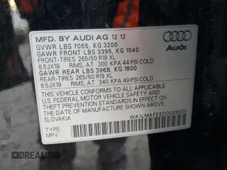 2013 Audi Q7 3.0L TDI Premium Plus with VIN WA1LMAFE5DD009800, listed as a Copart auction lot 80018364 with 127,955 mi miles and Clean Title. Bid and sale history available at carsss.com. Image 13.