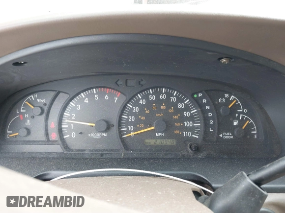 2003 Toyota Tundra SR5 with VIN 5TBRT34183S437029, listed as a IAAI auction lot 41725403 with 210,948 mi miles. Bid and sale history available at carsss.com. Image 7.