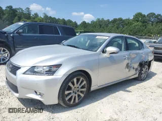 2015 Lexus GS 350 with VIN JTHCE1BL3FA001186, listed as a Copart auction lot 63686075 with 69,189 mi miles and Salvage title. Bid and sale history available at DreamBid. Image 1.