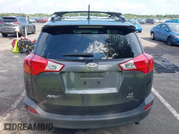 2015 Toyota RAV4 LE with VIN JTMBFREV4FD165163, listed as a IAAI auction lot 42638608 with 188,083 mi miles and . Bid and sale history available at DreamBid. Image 16.