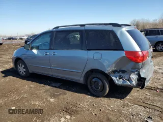 2010 Toyota Sienna CE with VIN 5TDKK4CC2AS332391, listed as a Copart auction lot 46881495 with 319,920 mi miles and Salvage Title. Bid and sale history available at DreamBid. Image 2.