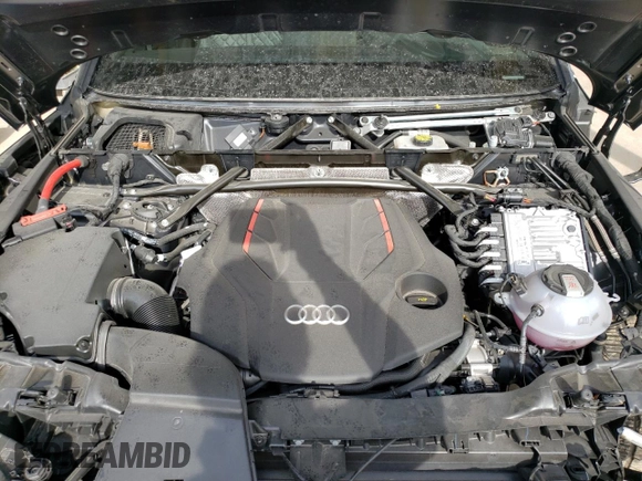 2023 Audi SQ5 Premium Plus with VIN WA1B4AFY5P2035643, listed as a Copart auction lot 59075603 with 4,277 mi miles. Bid and sale history available at carsss.com. Image 12.