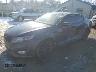 2015 Kia Optima EX with VIN 5XXGN4A73FG459520, listed as a Copart auction lot 88280085 with 86,841 mi miles and Salvage Title. Bid and sale history available at carsss.com. Image 1.