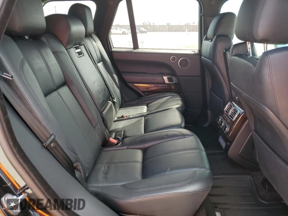 2017 Land Rover Range Rover with VIN SALGR2FV2HA363076, listed as a Copart auction lot 44430135 with 59,275 mi miles and Salvage title. Bid and sale history available at DreamBid. Image 11.