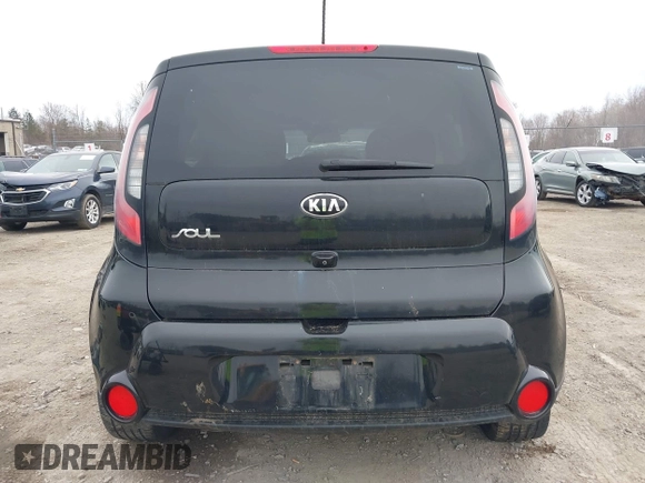 2016 Kia Soul + with VIN KNDJP3A50G7343758, listed as a IAAI auction lot 41908741 with 62,000 mi miles. Bid and sale history available at carsss.com. Image 15.