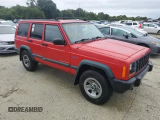 1998 Jeep Cherokee Sport with VIN 1J4FJ68S7WL275947, listed as a Copart auction lot 74333874 with 0 mi miles and Salvage Title. Bid and sale history available at carsss.com. Image 4.