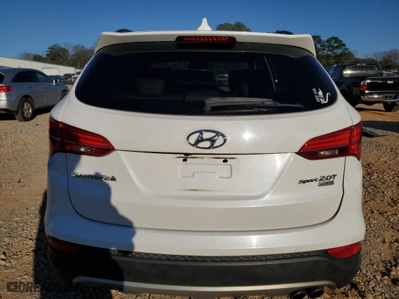 2015 Hyundai Santa Fe Sport with VIN 5XYZW4LAXFG234845, listed as a Copart auction lot 47499745 with 139,662 mi miles and Salvage Title. Bid and sale history available at carsss.com. Image 6.