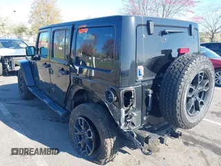 2017 Jeep Wrangler Unlimited Sahara with VIN 1C4BJWEG6HL625415, listed as a IAAI auction lot 42060481 with 56,107 mi miles and . Bid and sale history available at DreamBid. Image 3.
