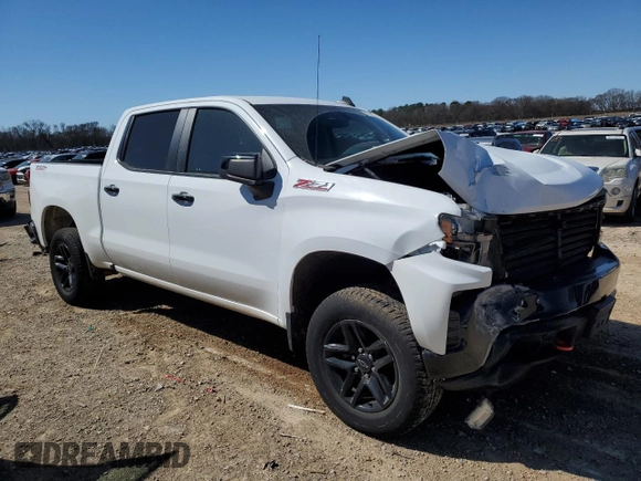 2021 Chevrolet Silverado 1500 LT Trail Boss with VIN 1GCPYFED0MZ339137, listed as a Copart auction lot 48218085 with 90,611 mi miles and Salvage Title. Bid and sale history available at DreamBid. Image 4.