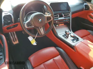 2019 BMW 8 Series M850i xDrive with VIN WBAFY4C50KBX39519, listed as a Copart auction lot 67675394 with 37,900 mi miles and Salvage title. Bid and sale history available at DreamBid. Image 8.