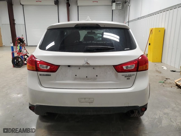 2017 Mitsubishi Outlander Sport SE 2.4 with VIN JA4AR3AW0HZ022421, listed as a Copart auction lot 87049074 with 71,481 mi miles and Salvage Title. Bid and sale history available at carsss.com. Image 6.