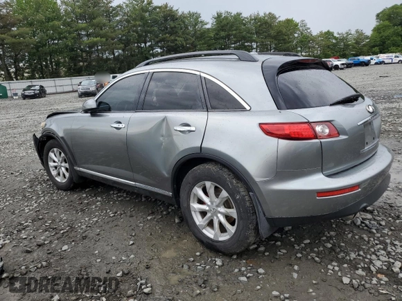 2006 Infiniti FX with VIN JNRAS08W86X210918, listed as a Copart auction lot 60262895 with Not provided miles and Salvage title. Bid and sale history available at DreamBid. Image 2.