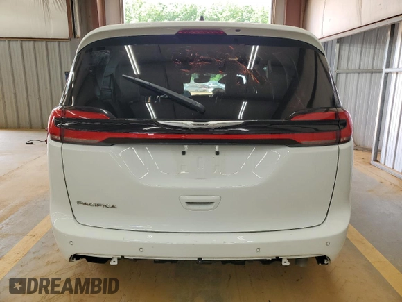 2025 Chrysler Pacifica Select with VIN 2C4RC1BG2SR553241, listed as a Copart auction lot 57602525 with Not provided miles and Non repairable. Bid and sale history available at DreamBid. Image 6.