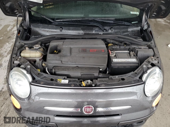 2017 FIAT 500 Pop z VIN 3C3CFFLR5HT530279, wystawiony jako Copart lot #59485155 z przebiegiem 121 630 mil mil oraz Szkoda całkowita • Salvage title. Historia ofert i sprzedaży dostępna na DreamBid. Obrazek 11.