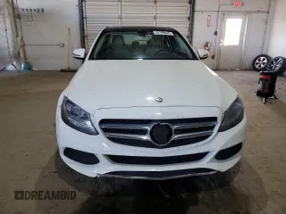 2017 Mercedes-Benz C 300 with VIN 55SWF4KB2HU231119, listed as a Copart auction lot 50199945 with 135,564 mi miles and Clean Title. Bid and sale history available at carsss.com. Image 5.
