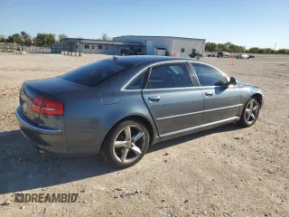 2008 Audi A8 L 4.2L with VIN WAUMV94E08N005238, listed as a Copart auction lot 79570164 with 130,884 mi miles and Salvage Title. Bid and sale history available at carsss.com. Image 3.