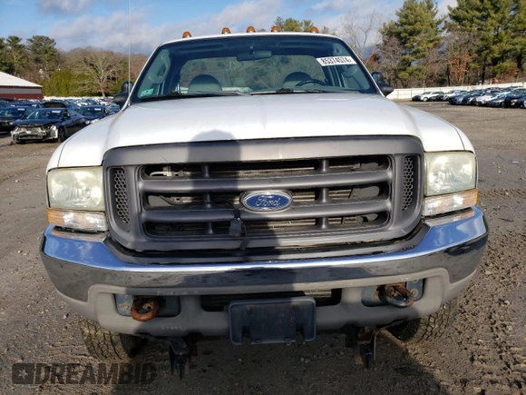 2004 Ford F-250 XL with VIN 1FTNF21LX4ED82605, listed as a Copart auction lot 85374574 with 56,534 mi miles and Clean title. Bid and sale history available at DreamBid. Image 5.