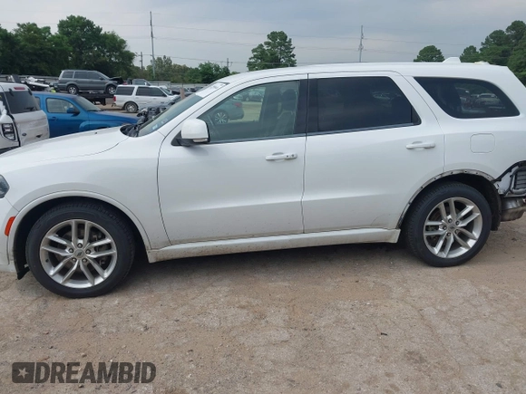 2022 Dodge Durango GT Plus with VIN 1C4RDHDGXNC103143, listed as a IAAI auction lot 42290646 with 109,130 mi miles and . Bid and sale history available at DreamBid. Image 15.