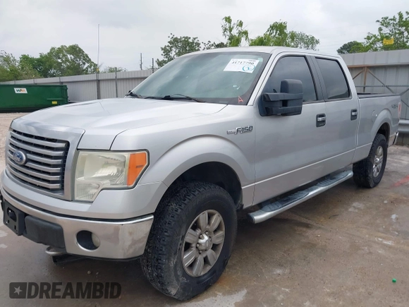 2010 Ford F-150 XL with VIN 1FTFW1EVXAFB54135, listed as a IAAI auction lot 41717790 with 192,365 mi miles. Bid and sale history available at carsss.com. Image 2.