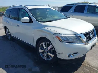 2015 Nissan Pathfinder SL with VIN 5N1AR2MM4FC707351, listed as a IAAI auction lot 42334235 with 124,017 mi miles and . Bid and sale history available at DreamBid. Image 1.