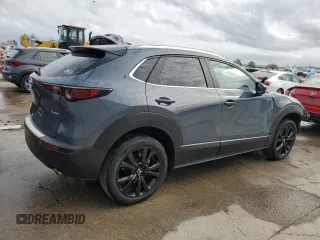 2023 Mazda CX-30 S Carbon Edition with VIN 3MVDMBCM9PM573338, listed as a Copart auction lot 47955565 with 19,814 mi miles and Salvage Title. Bid and sale history available at DreamBid. Image 3.