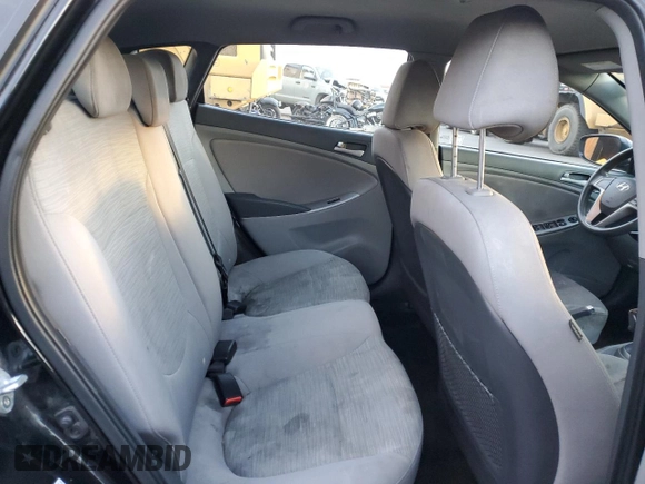 2017 Hyundai Accent SE with VIN KMHCT5AE6HU319236, listed as a Copart auction lot 50324515 with 133,426 mi miles and Salvage Title. Bid and sale history available at DreamBid. Image 11.