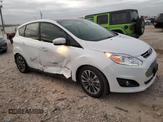 2017 Ford C-Max Titanium z VIN 1FADP5DU9HL114487, wystawiony jako Copart lot #82641644 z przebiegiem 21 430 mil mil oraz Szkoda całkowita • Salvage title. Historia ofert i sprzedaży dostępna na DreamBid. Obrazek 4.
