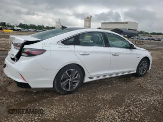 2018 Hyundai Sonata Hybrid Limited with VIN KMHE34L31JA078496, listed as a Copart auction lot 53754194 with 96,918 mi miles and Salvage Title. Bid and sale history available at carsss.com. Image 3.