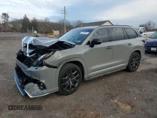 2024 Lexus TX 500h F Sport Premium z VIN 5TDABAB64RS005119, wystawiony jako Copart lot #43784535 z przebiegiem 13 688 mil mil oraz Szkody całkowita. Historia ofert i sprzedaży dostępna na DreamBid. Obrazek 1.