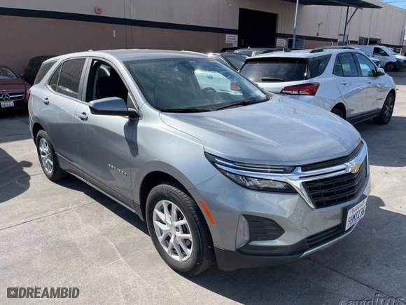 2023 Chevrolet Equinox LT with VIN 3GNAXTEG5PL252810, listed as a IAAI auction lot 41999509 with 31,744 mi miles. Bid and sale history available at carsss.com. Image 1.