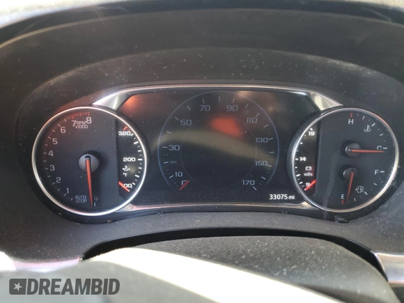 2023 Chevrolet Traverse Premier with VIN 1GNERKKW3PJ233231, listed as a Copart auction lot 53386585 with 33,075 mi miles and Salvage title. Bid and sale history available at DreamBid. Image 9.