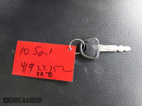 2010 Kia Soul + with VIN KNDJT2A21A7138288, listed as a IAAI auction lot 41922152 with 147,235 mi miles. Bid and sale history available at carsss.com. Image 11.