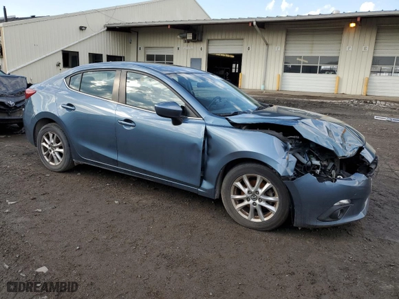 2016 Mazda Mazda3 i Touring with VIN JM1BM1V71G1346829, listed as a Copart auction lot 50033185 with 100,751 mi miles and Salvage Title. Bid and sale history available at carsss.com. Image 4.